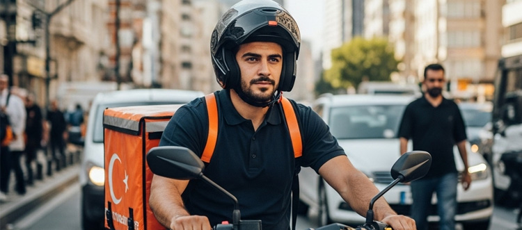 Ankara'da Motokurye