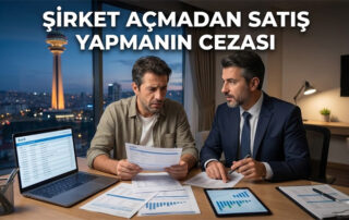 Şirket Açmadan Satış Yapmanın Cezası
