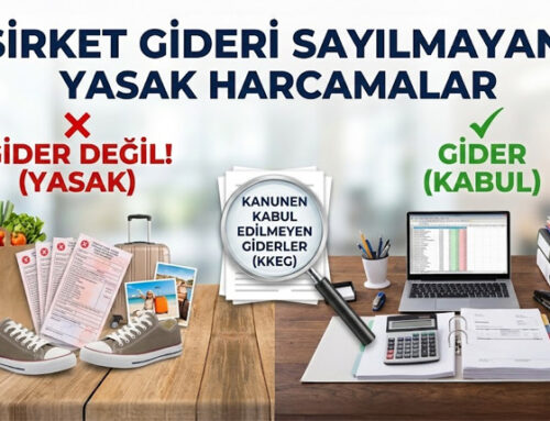 Şirket Gideri Sayılmayan Harcamalar